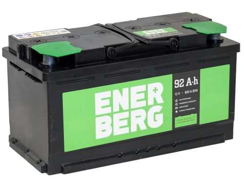 Аккумулятор ENERBERG 92 Ач, 820 А, 12 v, Обратная R+ (0), DIN L5, B13