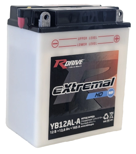 RDrive eXtremal HD YB12AL-A 12Ah (165А 134*80*160) фото