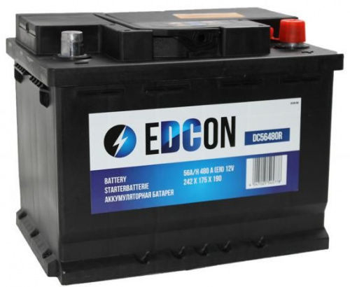 Аккумулятор EDCON DC56480R 56 R+