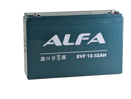 ALFA EVF 12V-32Ah тяговая M5 (266*76*170) фото
