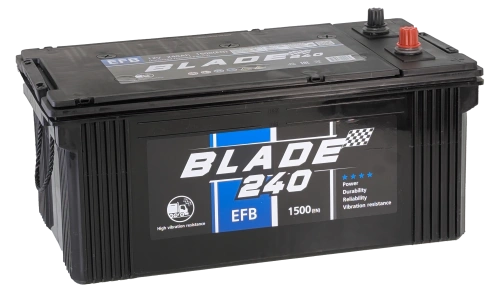 Аккумулятор BLADE EFB 240 Ач, 1500 А, 12 v, Обратная L+ (3) euro, D6 (C), B00 фото