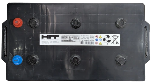 Аккумулятор HIT 230 Ач, 1300 А, 12 v, Обратная L+ (3) euro, D6 (C), B00 фото