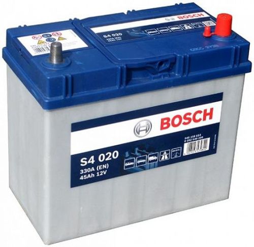 Аккумулятор BOSCH S4 020 545 155 033 (45) R+