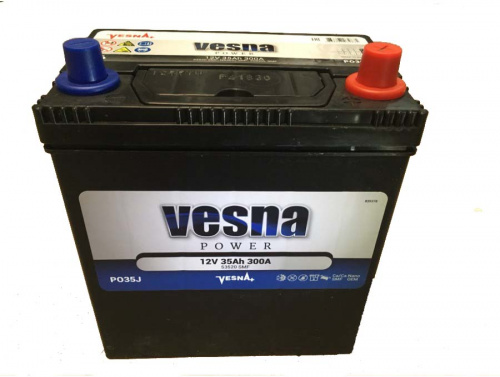 Аккумулятор VESNA AZIA 35 R+