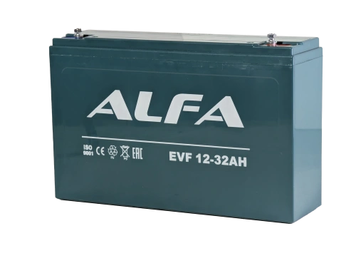 ALFA EVF 12V-32Ah тяговая M5 (266*76*170) фото