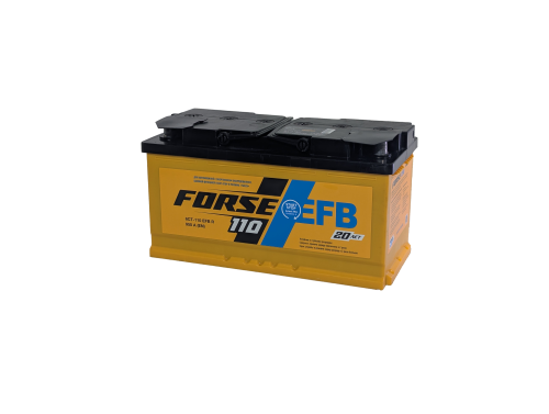 Фото Аккумулятор FORSE EFB 110 Ач, 950 А, 12 v, Обратная R+ (0), DIN L5, B13