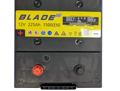 Аккумулятор BLADE 225 Ач, 1500 А, 12 v, Обратная L+ (3) euro JUARA фото