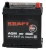 Фото Аккумулятор KRAFT AGM 40 Ач с бортом, 330 А, 12 v, Обратная R+ (0), JIS B19, B00