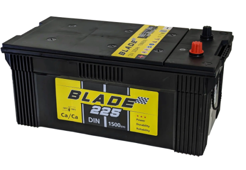 Аккумулятор BLADE 225 Ач, 1500 А, 12 v, Обратная L+ (3) euro JUARA фото