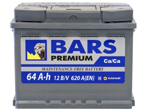 Аккумулятор BARS Premium 64 R+