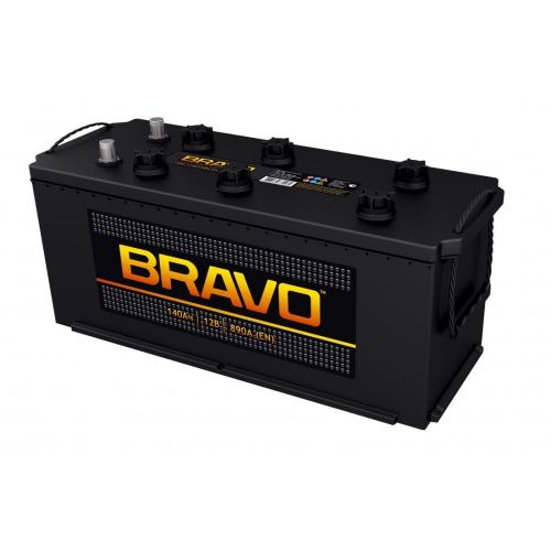 Аккумулятор BRAVO 6СТ-140 (140 A/H) 890 A L+ фото