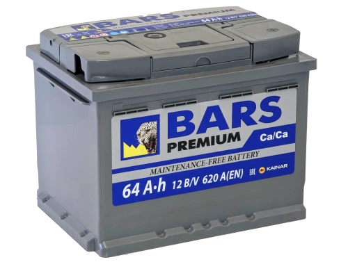 Аккумулятор BARS Premium 64 R+