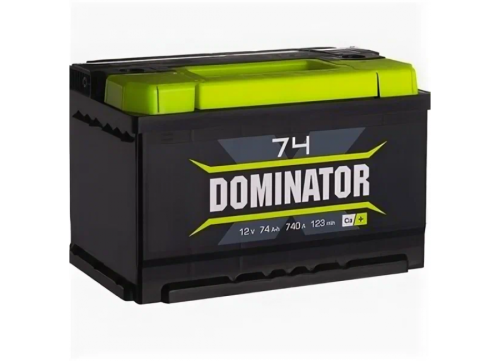 Фото Аккумулятор DOMINATOR 74 R+ низк