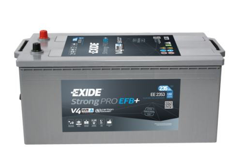 Аккумулятор Exide StrongPRO EFB 235 (3) евро +/-