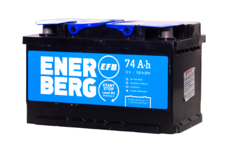 Фото Аккумулятор ENERBERG EFB 74 R+ низк