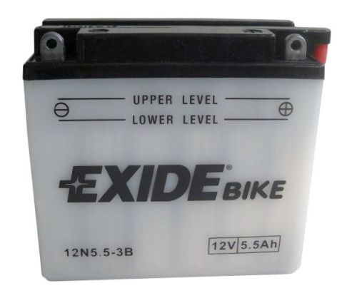 Аккумулятор EXIDE 12N5.5-3B 5.5 Ач, 45 А, 12 v, Обратная R+ (0) фото