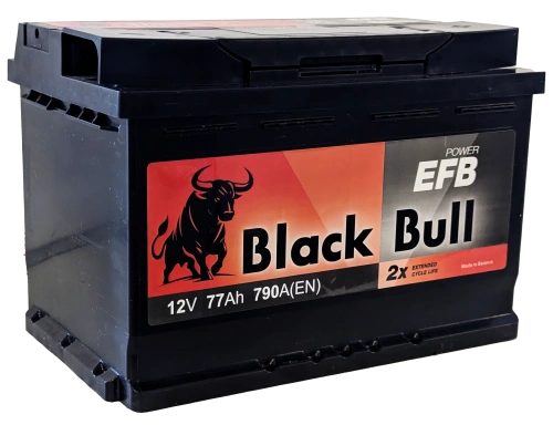 Фото BLACK BULL EFB 77 Ач, 790 А, 12v, Обратная R, L3