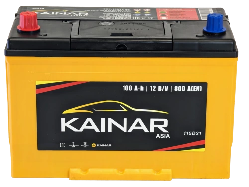 Аккумулятор Kainar Asia 100 L+ (незначительное повреждение корпуса)