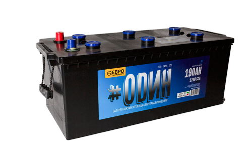 Аккумулятор ODИH 190 Ач, 1100 А, 12 v, Обратная L+ (3) euro, D5 (B), B00 фото