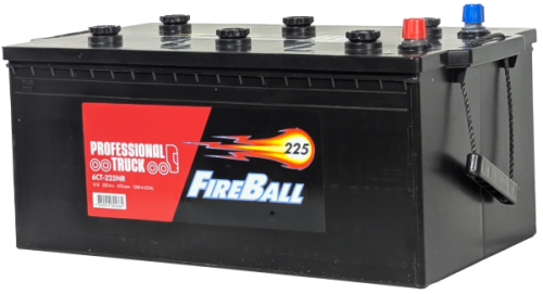 Аккумулятор FIREBALL 225 Ач, 1350 А, 12 v, Обратная L+ (3) euro, D6 (C), B00 фото