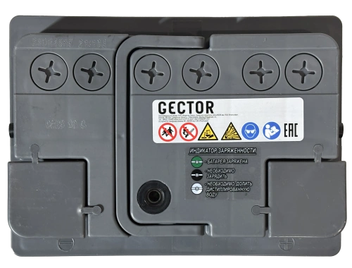 Фото Аккумулятор AKOM GECTOR 60 Ач, 600 А, 12 v, Обратная R+, DIN L2
