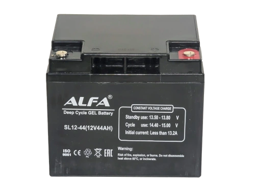 ALFA 12V-44Ah(C20) L (тяговая) M6 (197*166*170) фото