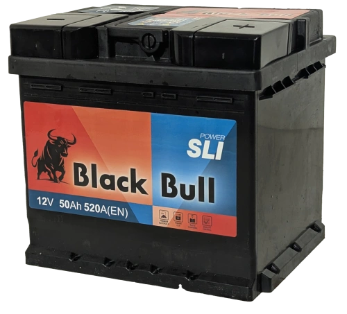 Фото BLACK BULL SLI 50 Ач, 520 А, 12v, Обратная R, L1