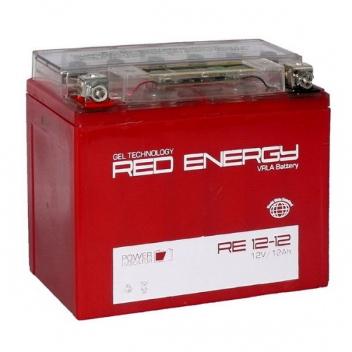 АККУМУЛЯТОР RED ENERGY RE 1212 (12 A/H) 185 A L+