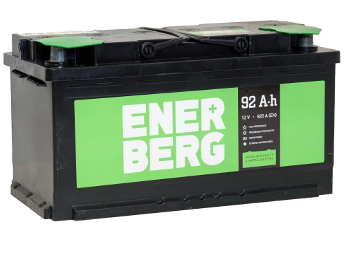 Аккумулятор ENERBERG 92 Ач, 820 А, 12 v, Обратная R+ (0), DIN L5, B13