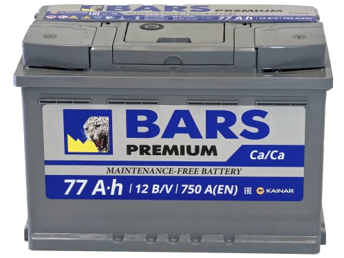 Аккумулятор BARS Premium 77 R+