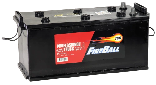Аккумулятор FIREBALL 190 Ач, 1200 А, 12 v, Прямая R+ (4) rus, D5 (B), B00 фото
