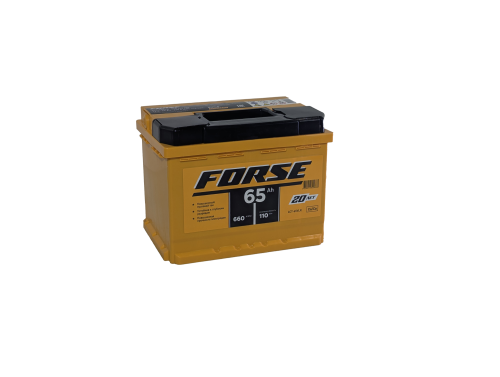 Фото Аккумулятор FORSE 65 Ач, 660 А, 12 v, Обратная R+ (0), DIN L2, B13