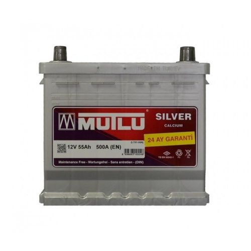 Аккумулятор MUTLU SILVER CALCIUM LTS1-55A 55 R+