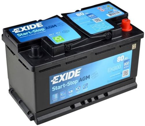 Аккумулятор Exide AGM 80 R+