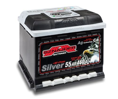 Аккумулятор Sznajder Silver 55 R+