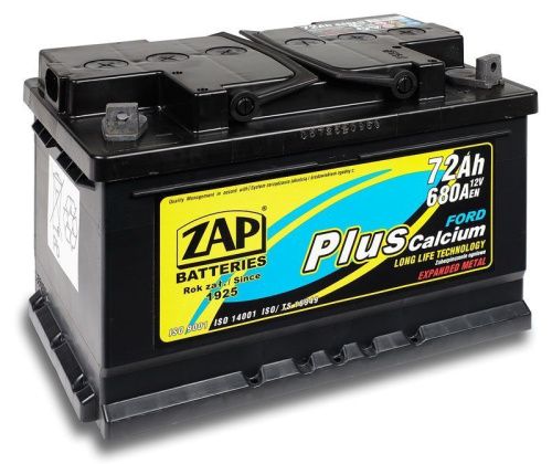 Аккумулятор ZAP PLUS 72 R+