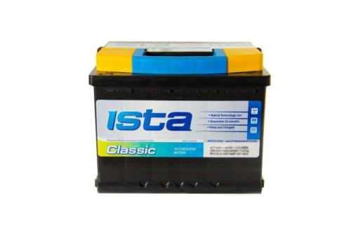 Аккумулятор ISTA CLASSIC 6СТ-62 А1 62 R+