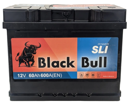 Фото BLACK BULL SLI 60 Ач, 600 А, 12v, Обратная R, L2