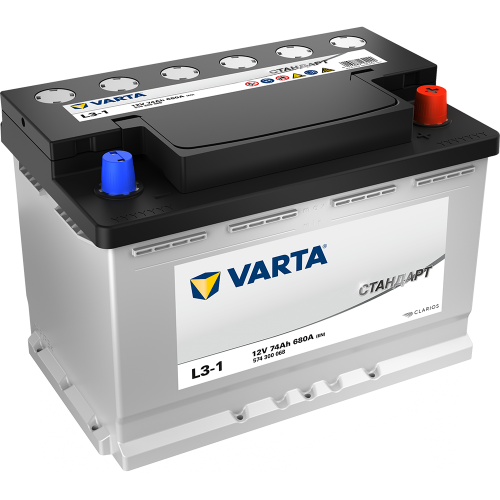 Аккумулятор VARTA Стандарт 74 R+