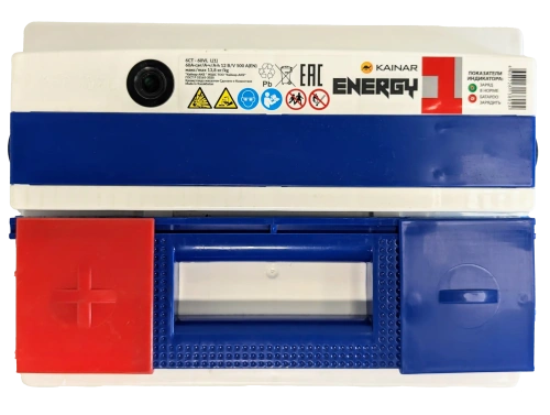 Аккумулятор ENERGY ONE 60 Ач, 500 А, 12 v, Прямая L+ (1), DIN L2, B13