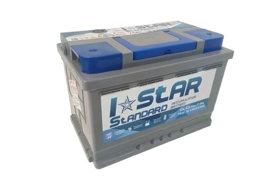 Аккумулятор I-STAR 75 R+