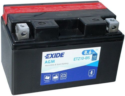 Аккумулятор Exide YTZ10-BS 8.6Ah фото