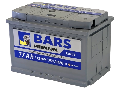 Аккумулятор BARS Premium 77 R+