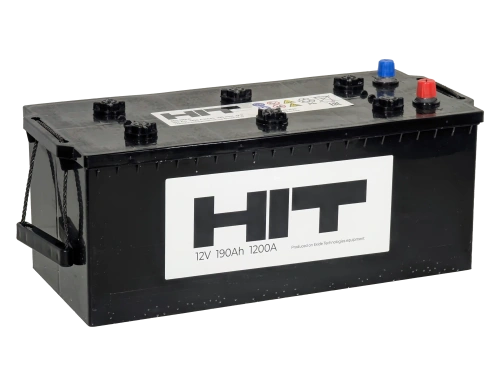 Аккумулятор HIT 190 Ач, 1200 А, 12 v, Обратная L+ (3) euro, D4 (A), B00 фото
