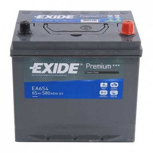 Аккумулятор EXIDE PREMIUM EA654 65 R+