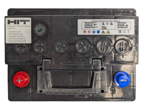 Фото Аккумулятор HIT 12v, 60Ah, 510A, L+(1), L2, B13