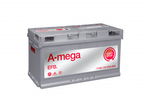 Аккумулятор A-mega EFB 110 R+