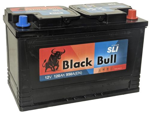 Аккумулятор BLACK BULL 120 Ач, 950 А, 12 v, D2 фото