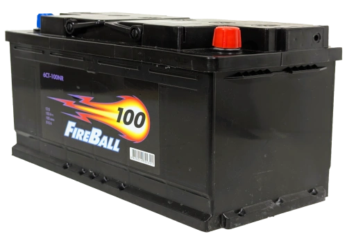 Фото Аккумулятор FIREBALL 100 Ач, 810 А, 12 v, Обратная R+ (0), DIN L5, B13