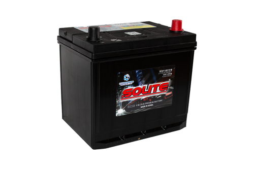 Фото Аккумулятор SOLITE Silver Premium 85 Ач, 630 А, 12 v, Обратная R+ (0), JIS D23, B00
